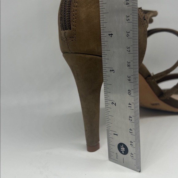 Vince Camuto Women's Brown Strappy Heels - Picture 3 of 6